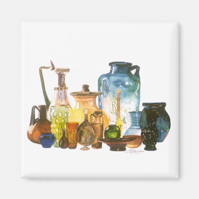 Imán CMCarlson Antique Vases Magnet (Frente)