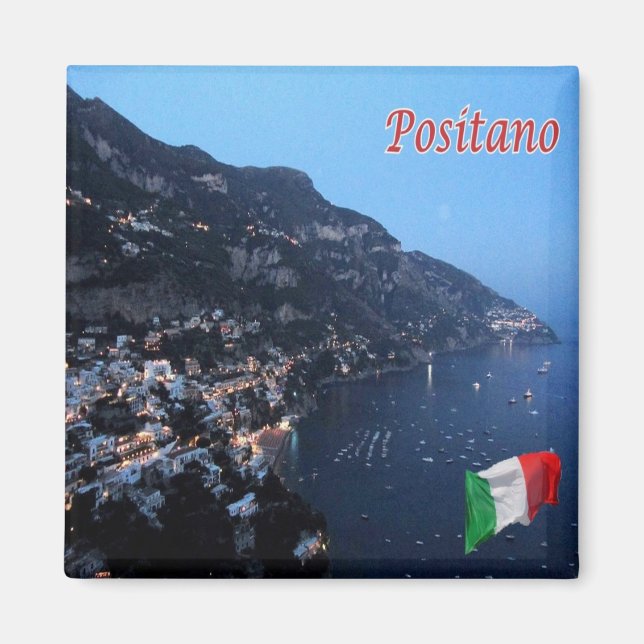 Imán CMP047 POSITANO, COSTA AMALFI, Italia, Fridge (Frente)