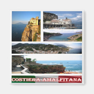 Imán CMP093 COSTA AMALFI, Mosaic, Italia, Fridge