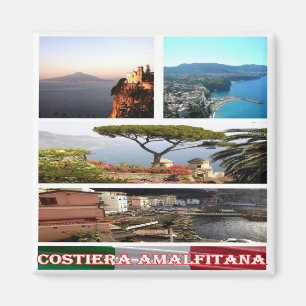Imán CMP094 COSTA AMALFI, Mosaic, Italia, Fridge