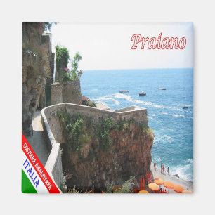 Imán CMP102 COSTA AMALFI, PRAIANO, Italia, Fridge