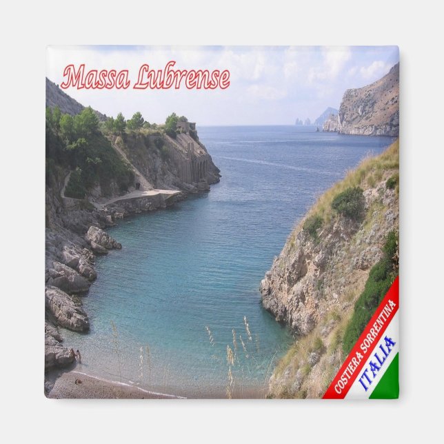 Imán CMP106 COSTA AMALFI, MASSA LUBRENSE, Fridge (Frente)