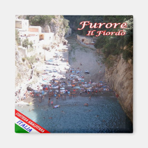 Imán CMP110 COSTA DE AMALFI, FURORE, fiordo, nevera