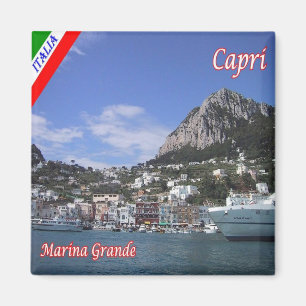 Imán CMP123 CAPRI, Marina Grande, Italia, Fridge