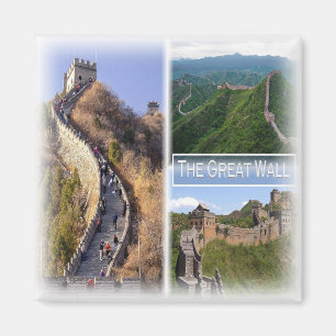 Imán CN0023 Asia, China, Gran Muralla, Fridge