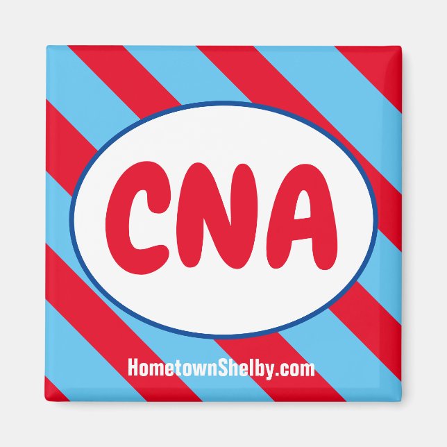 Imán CNA Refrigerator Magnet (Frente)