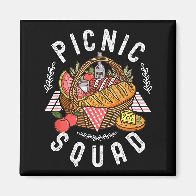 Imán Cnic Squad Funny Family Reunion Friends Cnicking Q (Frente)