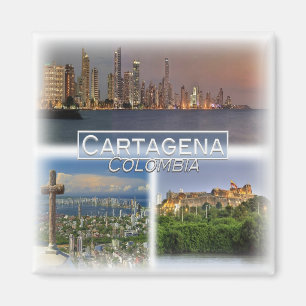Imán CO0014 América, Colombia, Cartagena, Fridge