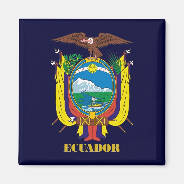 Imán COA de Ecuador (Frente)