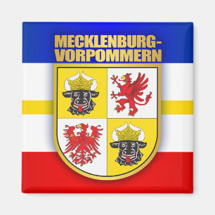 Imán COA de Mecklemburgo-Pomerania Occidental