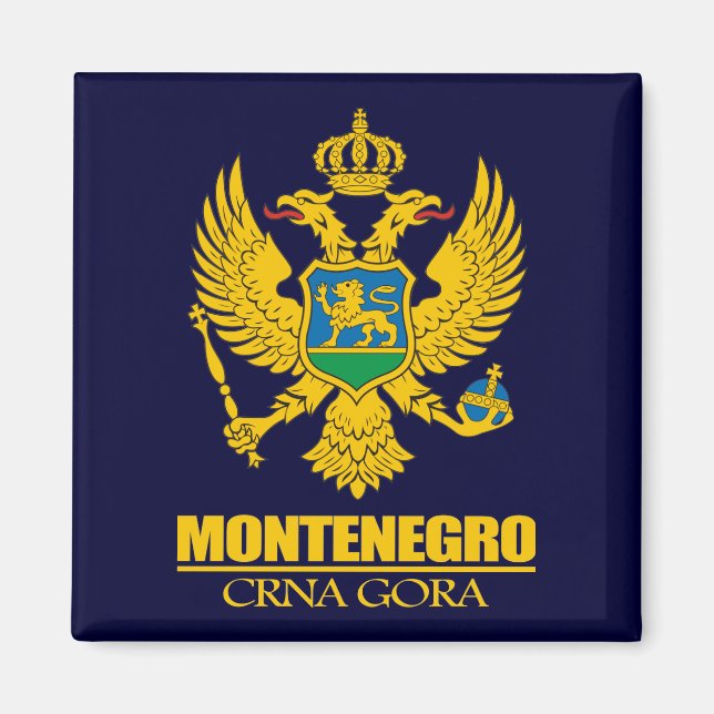 Imán COA de Montenegro (Frente)