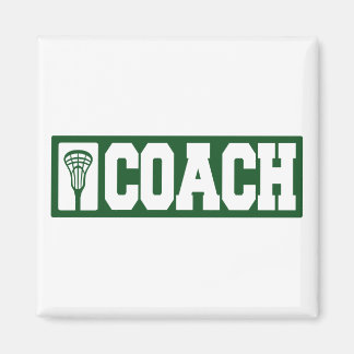 Imán Coach Lacrosse - verde