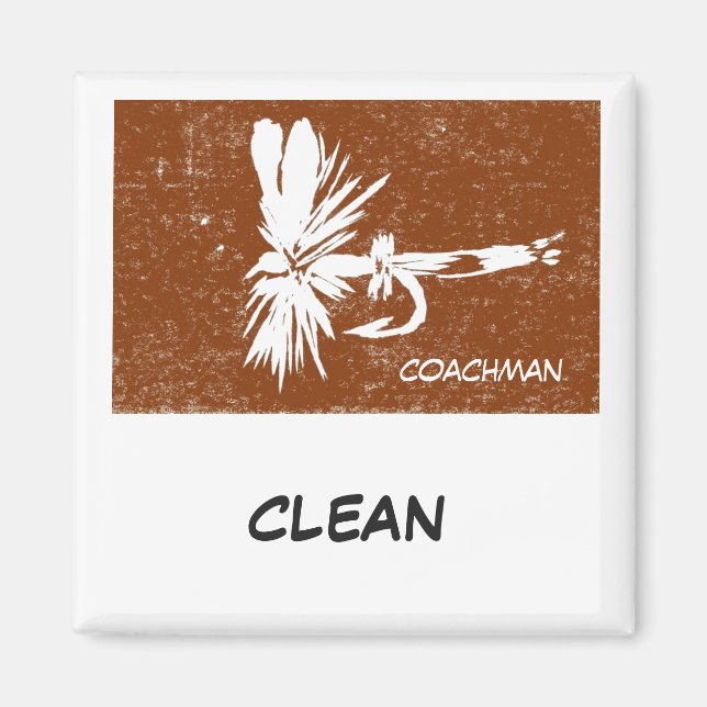 Imán "Coachman" Dish Washer Status Magnet (Frente)