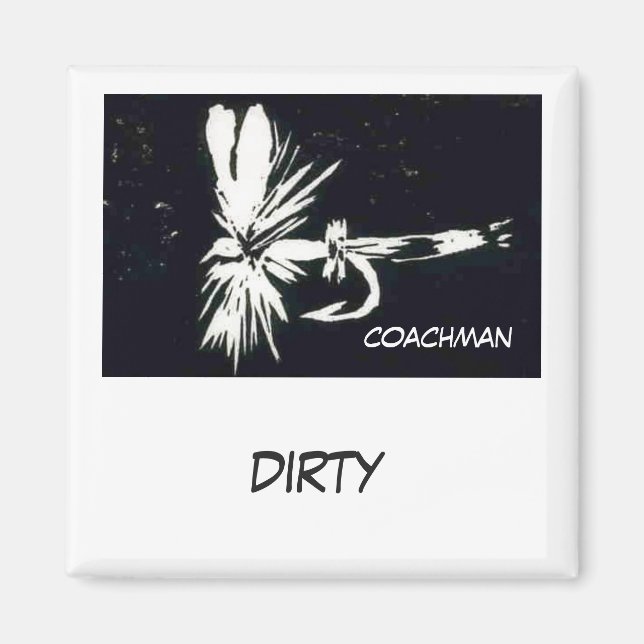 Imán "Coachman" Dish Washer Status Magnet (Frente)