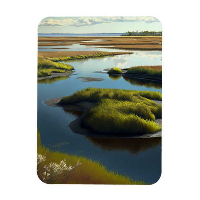 Imán Coastal Tranquility (Vertical)