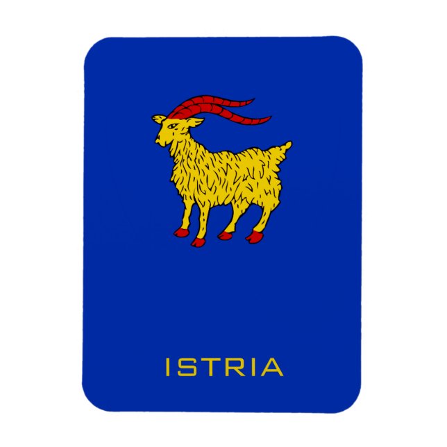 Imán Coat of Arms of Istria Adriatic Legacy (Vertical)