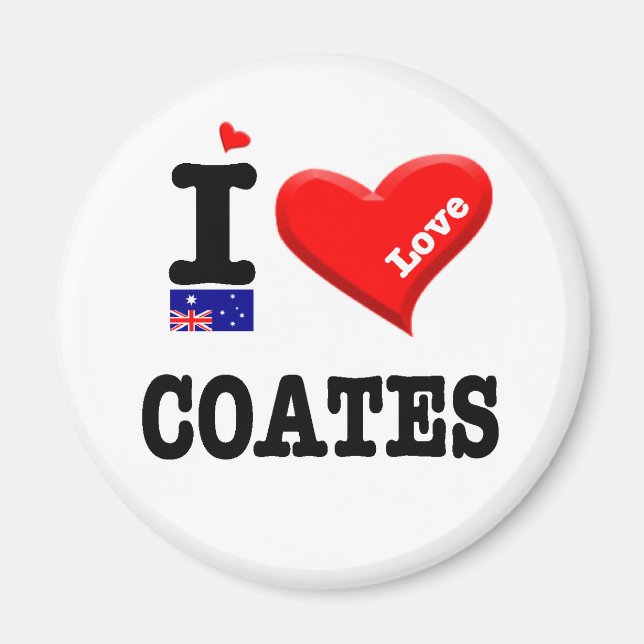 Imán COATES - Me encantan (Frente)