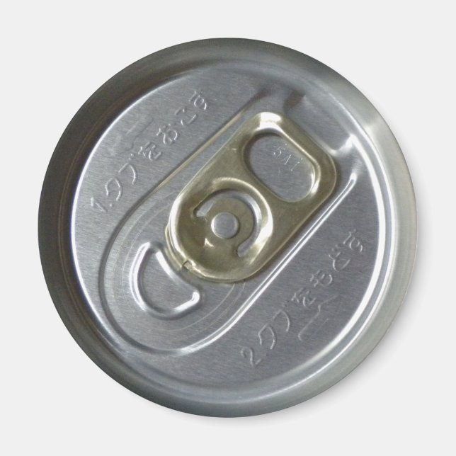 Imán Cobertura de latas de beber en Japón cerca (Frente)