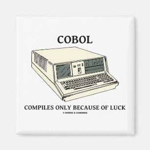 Imán COBOL compila solamente debido a suerte