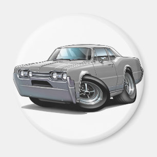 Imán Coche 1967 del gris del machete de Olds