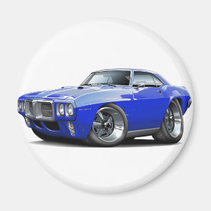 Imán Coche 1969 del azul de Firebird