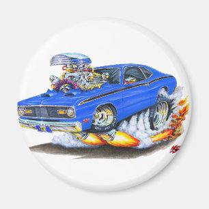 Imán Coche 1970-74 del azul del plumero de Plymouth