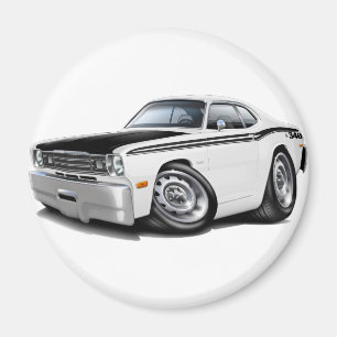 Imán Coche 1970-74 del blanco del plumero 340