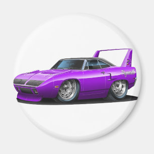 Imán Coche 1970 de la púrpura de Plymouth Superbird