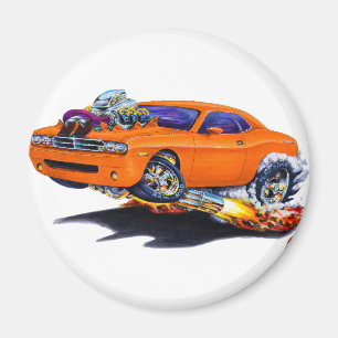 Imán Coche 2008-10 del naranja del desafiador