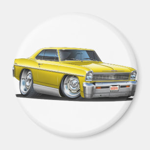 Imán Coche amarillo Nova 1966-67