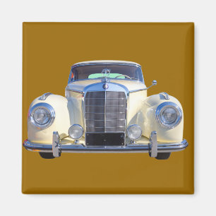 Imán Coche blanco del lujo del Benz 300 de Mercedes