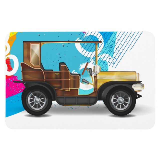 Imán Coche Clásico (Horizontal)