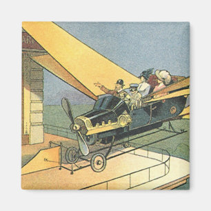 Imán Coche convertible de ciencia ficción steampunk vin