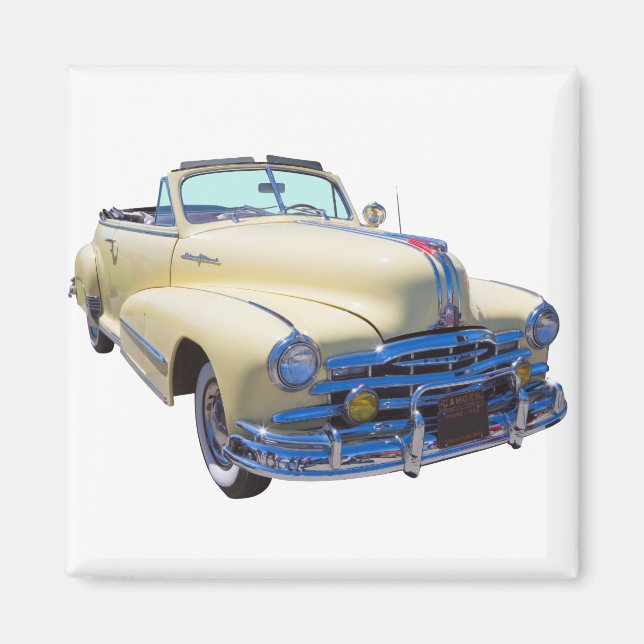 Imán Coche convertible Pontiac Silver Streak de 1948 (Frente)