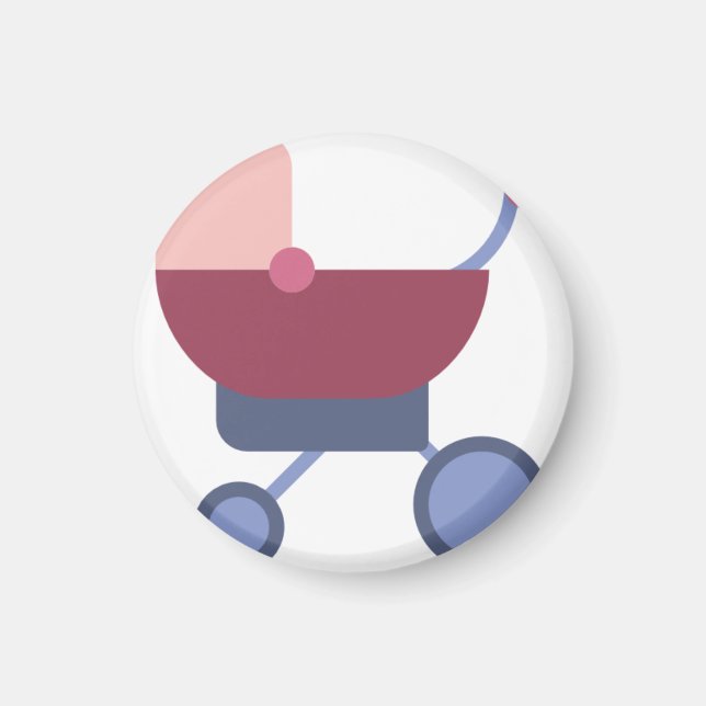 Imán coche de bebé (Frente)