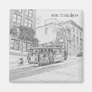 Imán ¡Coche de cable!