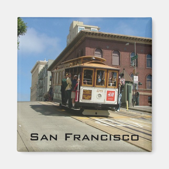 Imán Coche de cable (Frente)