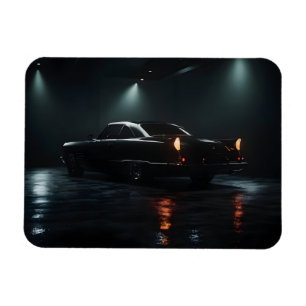 Imán Coche de lujo negro