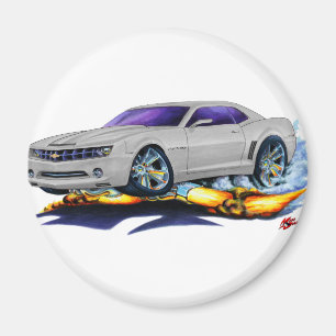 Imán Coche de plata 2010 de Camaro