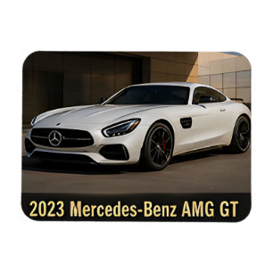 Imán Coche deportivo de lujo moderno Mercedes-Benz AMG 