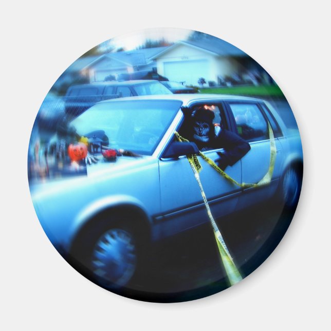 Imán Coche embrujado (Frente)