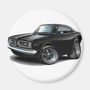 Imán Coche negro 1967-69 del Barracuda