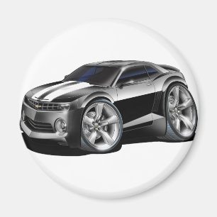 Imán Coche Negro-Blanco 2010-11 de Camaro