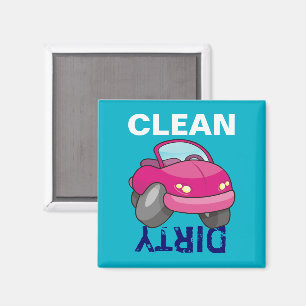 Imán Coche Personalizado rosa