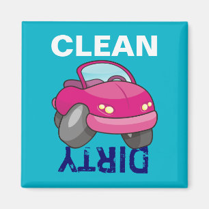 Imán Coche Personalizado rosa