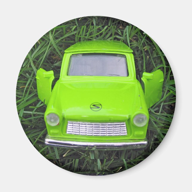 Imán Coche verde (Frente)