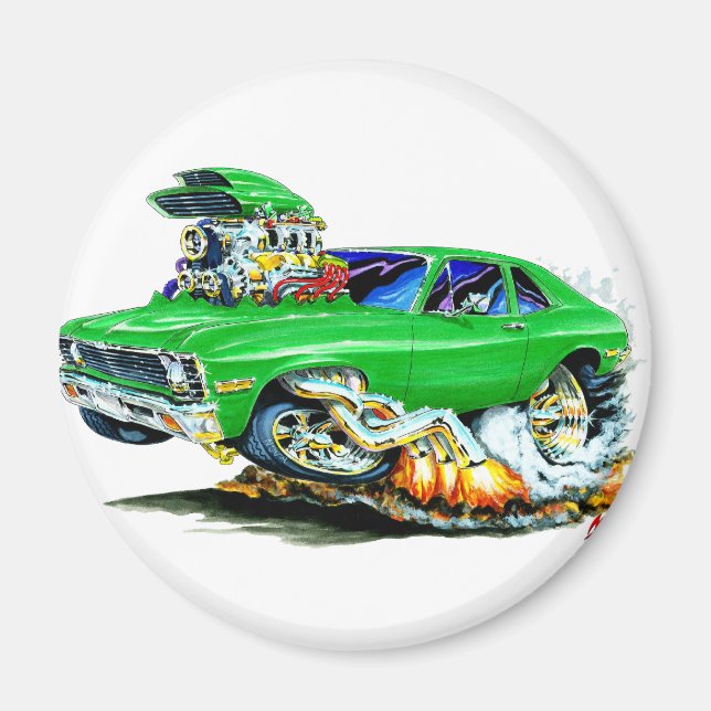 Imán Coche verde Nova 1971-74 (Frente)