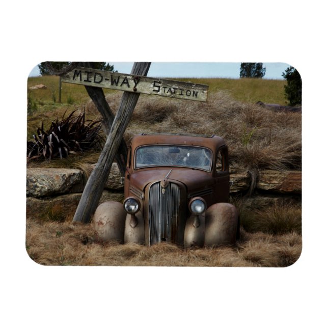 Imán Coche viejo (Horizontal)
