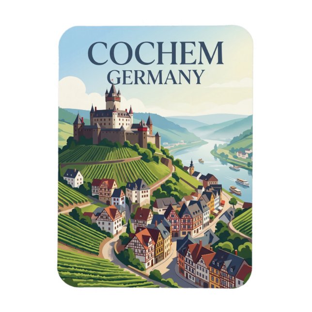 Imán Cochem Alemania (Vertical)