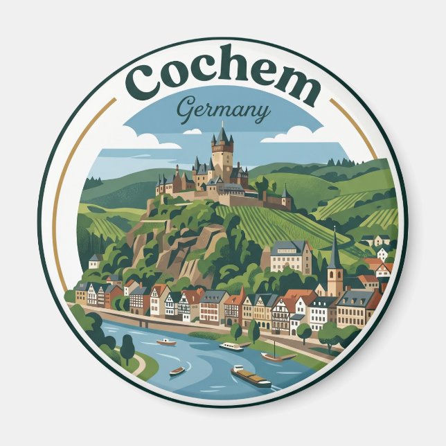 Imán Cochem Alemania (Frente)